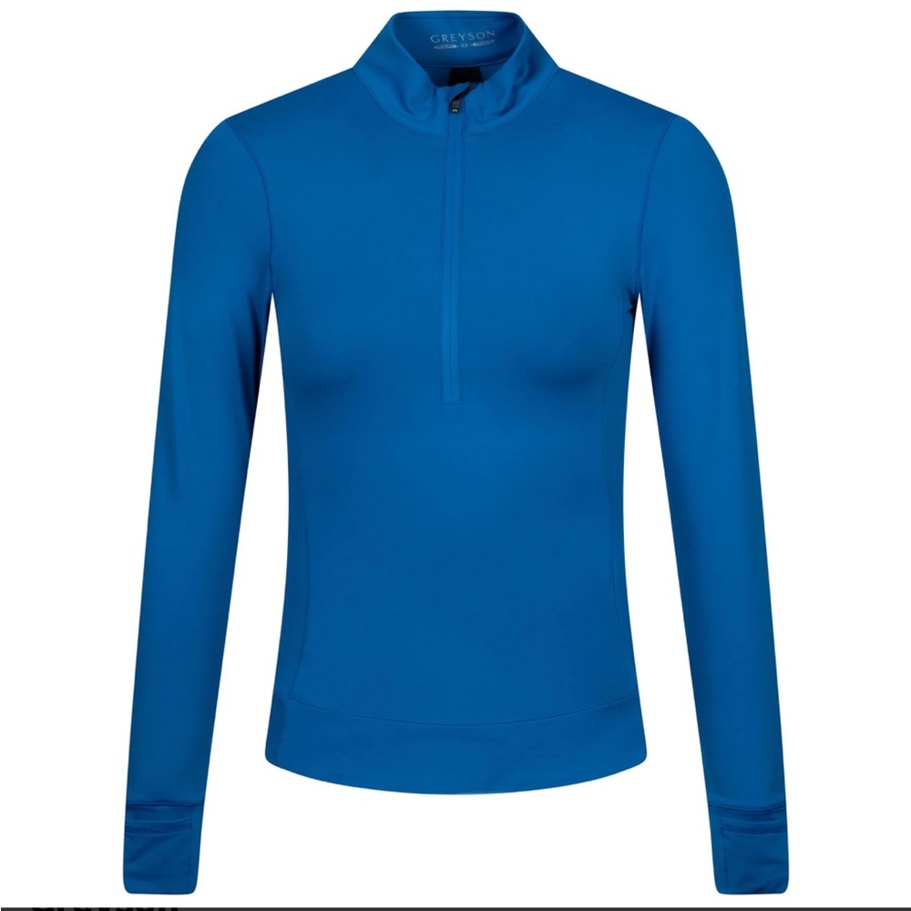 Greyson Women’s Halley Quarter-Zip Lightweight Athletic Quarter-Zip Blue Bird